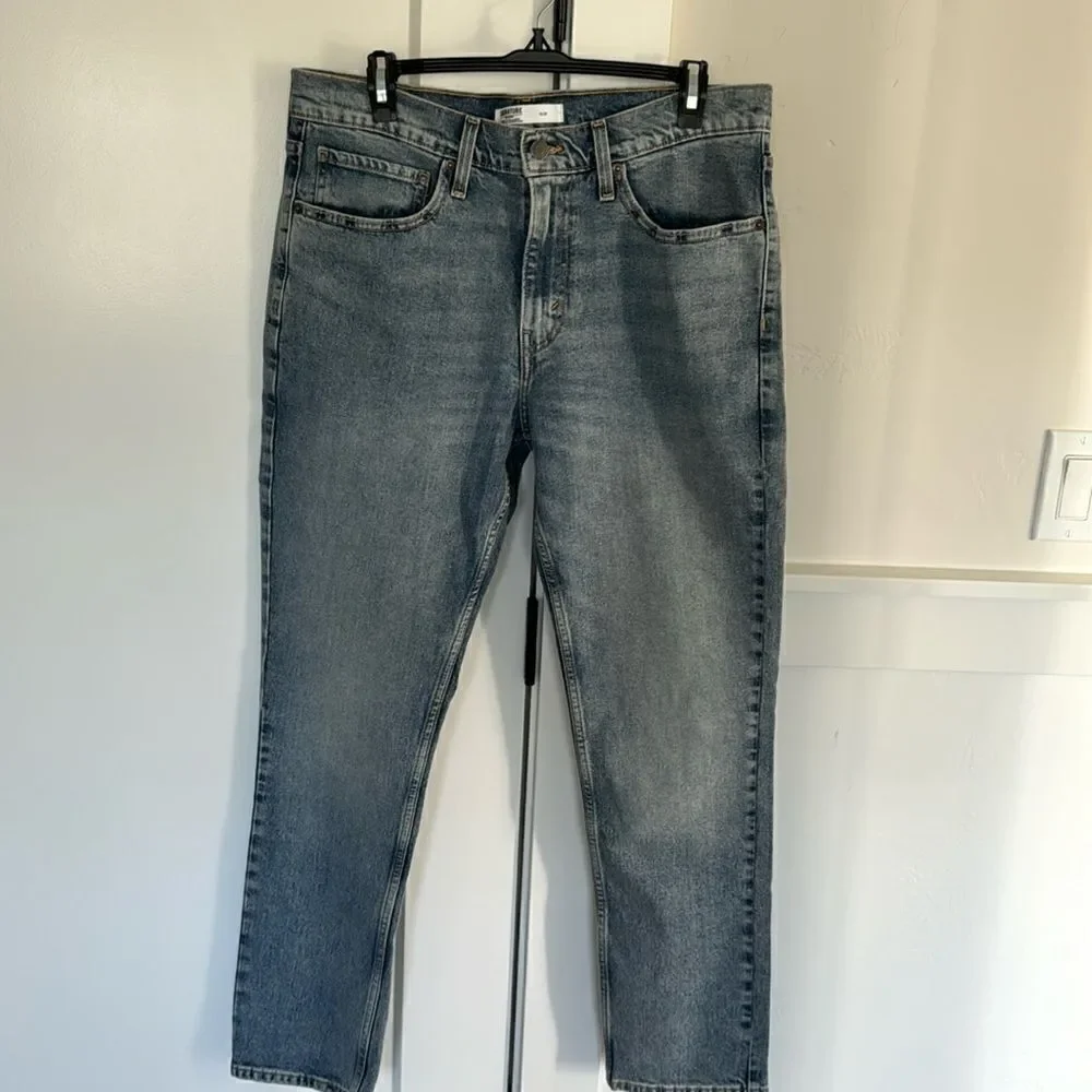 Signature Gold by Levi Strauss & Co. Men's Slim Straight Jeans Size W34 X L30